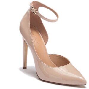 EUC Halston Heritage Margo Half d'Orsay Stiletto Pump Size 7